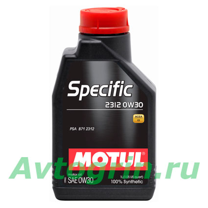 ����� �������� MOTUL Specific 2312 0W-30 ��������� 1 �