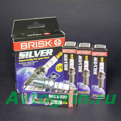 Свеча зажигания 4 шт (1 контакт) Логан/Ларгус/Дастер silver BRISK Свеча зажигания 4 шт (1 контакт) Логан/Ларгус/Дастер silver BRISK