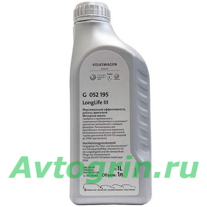 ����� �������� VAG Longlife III 5W30 1 � ����