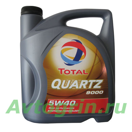 ����� �������� Total Quartz 9000 5W-40 ��������� 4� 